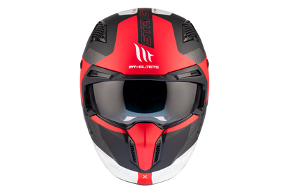 RED & BLACK STREETFIGHTER SV S TOTEM B15 MATTE