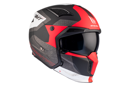 RED & BLACK STREETFIGHTER SV S TOTEM B15 MATTE
