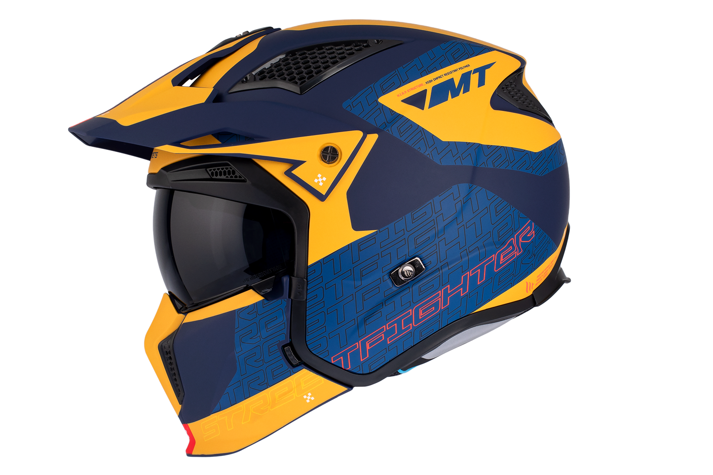 BLUE & YELLOW STREETFIGHTER SV S TOTEM C3 MATTE