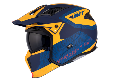 BLUE & YELLOW STREETFIGHTER SV S TOTEM C3 MATTE