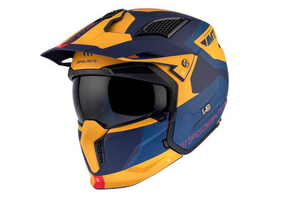 BLUE & YELLOW STREETFIGHTER SV S TOTEM C3 MATTE