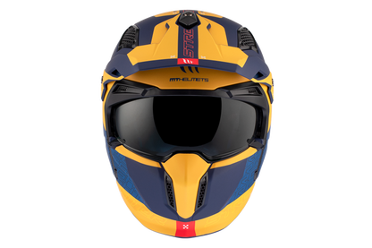 BLUE & YELLOW STREETFIGHTER SV S TOTEM C3 MATTE