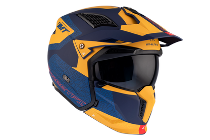 BLUE & YELLOW STREETFIGHTER SV S TOTEM C3 MATTE