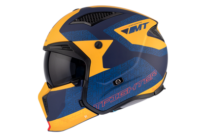 BLUE & YELLOW STREETFIGHTER SV S TOTEM C3 MATTE