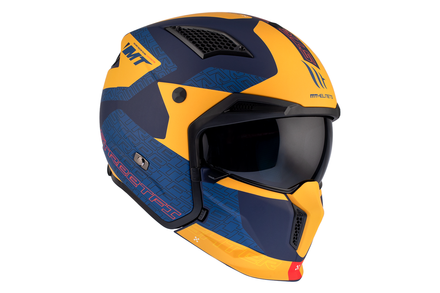 BLUE & YELLOW STREETFIGHTER SV S TOTEM C3 MATTE
