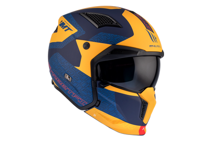 BLUE & YELLOW STREETFIGHTER SV S TOTEM C3 MATTE