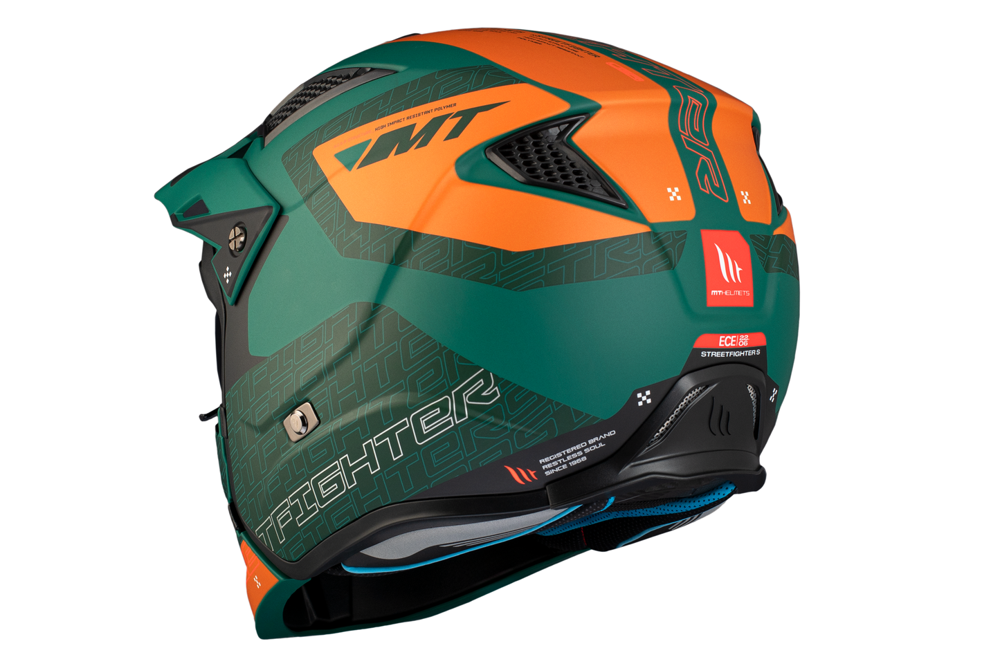 GREEN & ORANGE STREETFIGHTER SV S TOTEM C6 MATE
