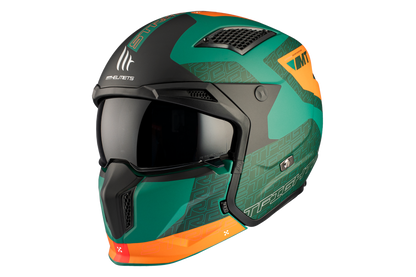 GREEN & ORANGE STREETFIGHTER SV S TOTEM C6 MATE