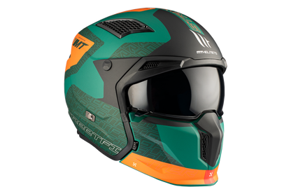 GREEN & ORANGE STREETFIGHTER SV S TOTEM C6 MATE