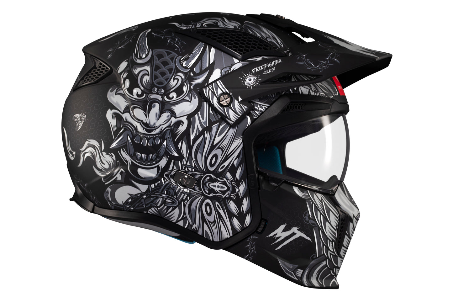 BLACK & WHITE STREETFIGHTER SV S HELLISH B2 MATTE