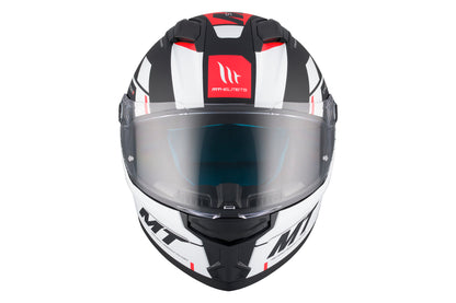 WHITE  BLACK & RED STINGER 2 ZIVZE B5 MATTE