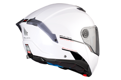 WHITE ATOM 2 SV SOLID A0 BLANCO GLOSS HELMET