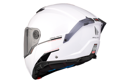 WHITE ATOM 2 SV SOLID A0 BLANCO GLOSS HELMET