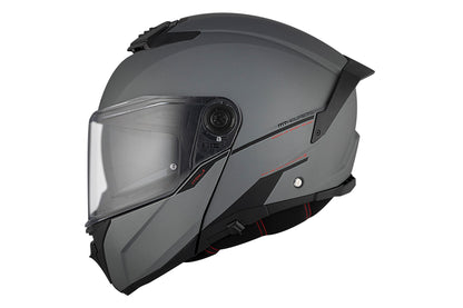 GREY ATOM 2 SV SOLID A2 TITANIO MATTE HELMET