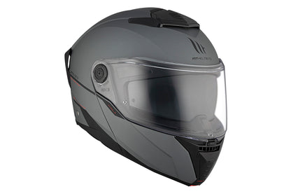 GREY ATOM 2 SV SOLID A2 TITANIO MATTE HELMET