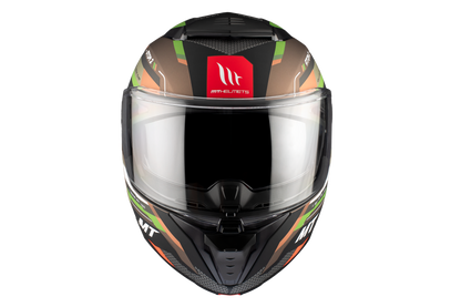 BROWN & GREEN ATOM 2 SV BAST A6 MATTE HELMET