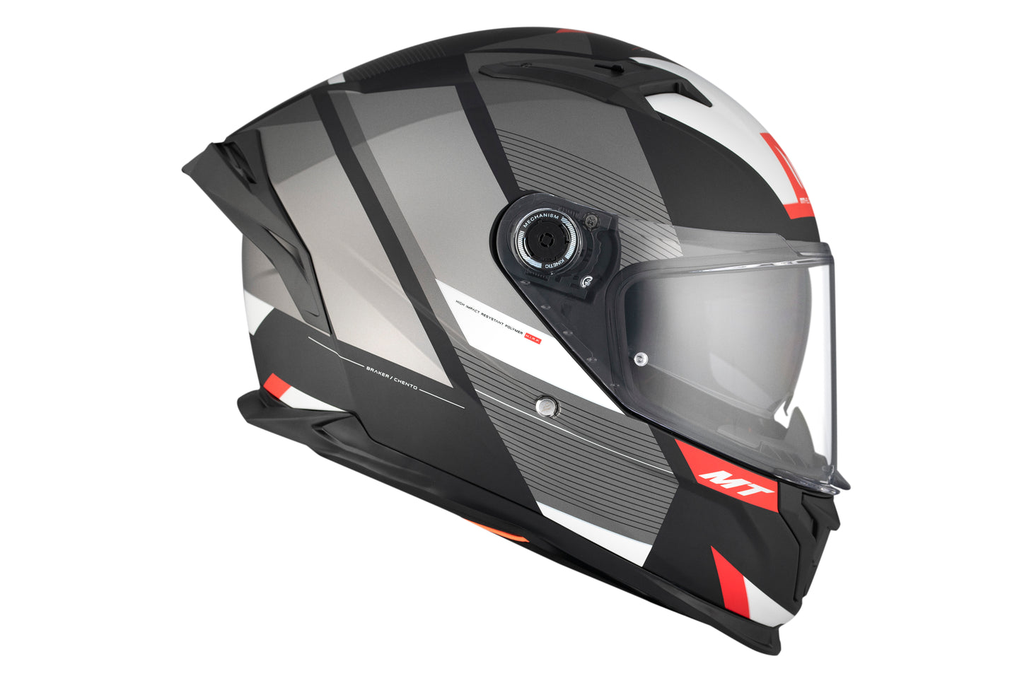 GREY & RED BRAKER SV CHENTO B0 MATTE