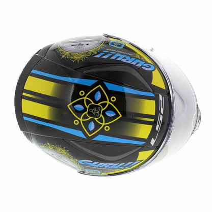 BUDDHA  LS2 FF353 RAPID GLOSS BLACK YELLOW