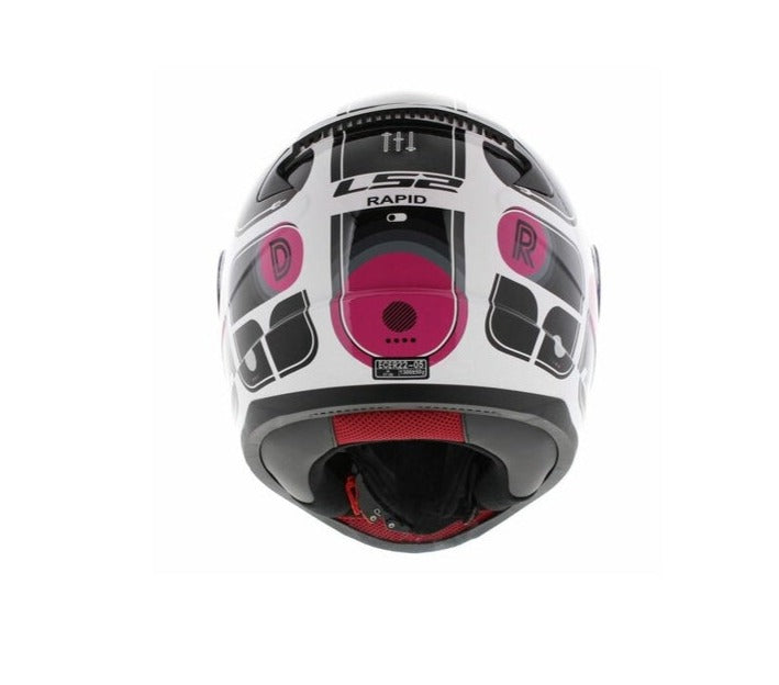 BLACK PINK LS2 FF353 RAPID BRICK GLOSS