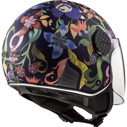 BLOOM BLUE PINK LS2 OF558 SPHERE LUX