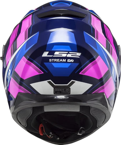 BLUE FLUO PINK LS2 FF320 STREAM EVO LOOP