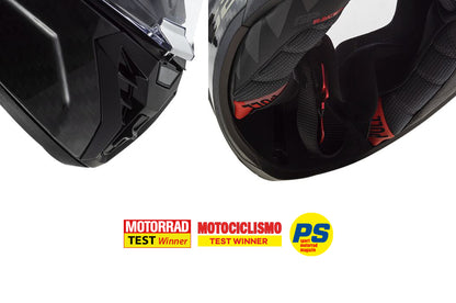 MATT BLACK LS2 FF805 THUNDER C GP PRO