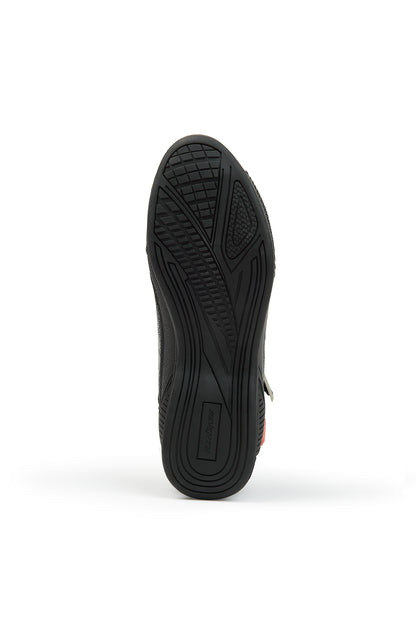 WHITE & BLACK RACING ANKLE BOOT SD-BR3